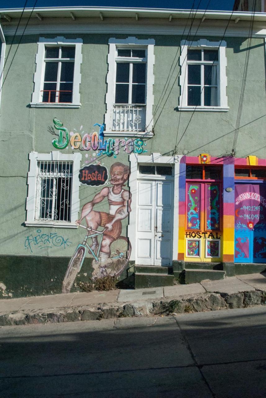 De Colores Hostal Valparaíso Extérieur photo