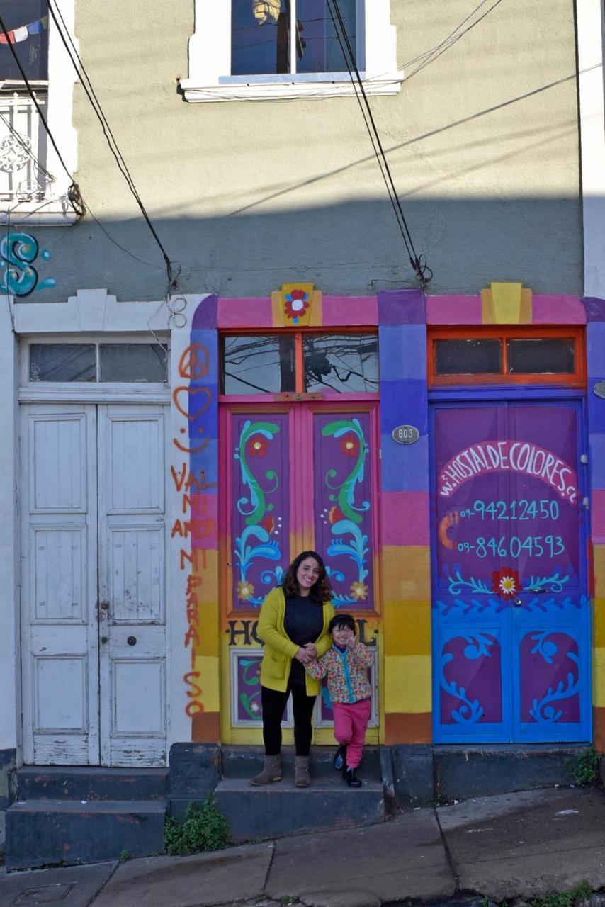 De Colores Hostal Valparaíso Extérieur photo