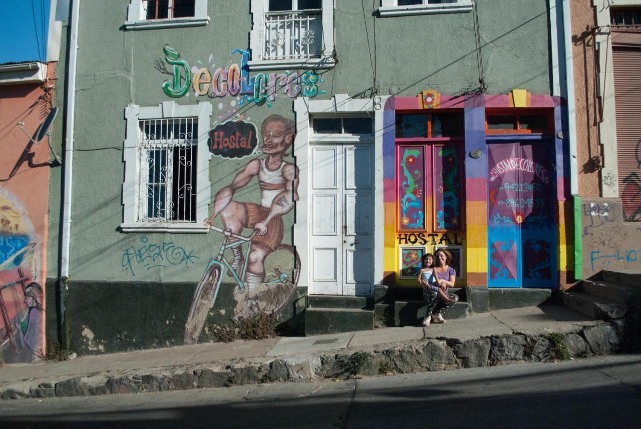 De Colores Hostal Valparaíso Extérieur photo
