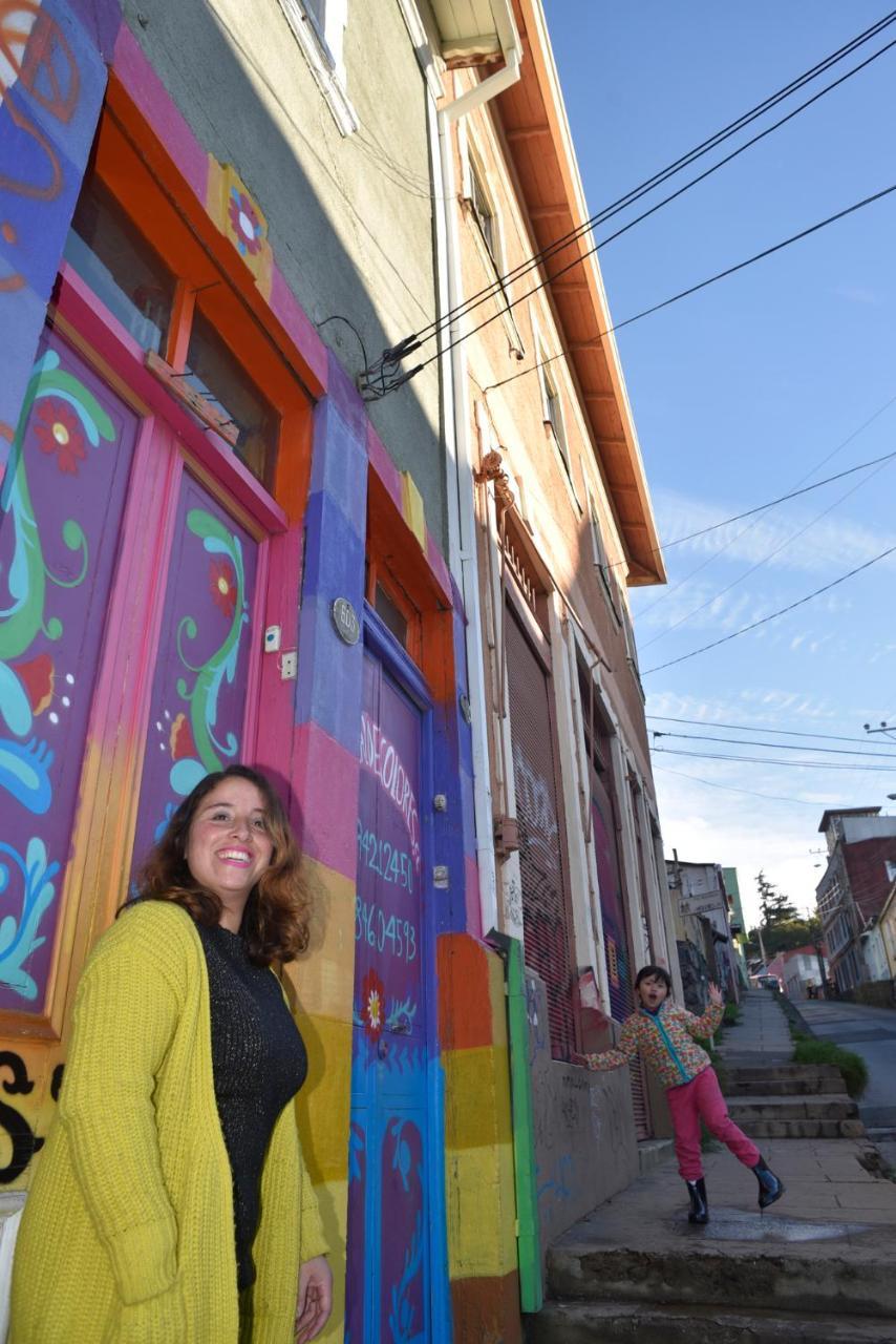 De Colores Hostal Valparaíso Extérieur photo